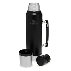 Karaca Stanley Legendary Classic Bottle 1,0 L Matte Black Matt Schwarz New