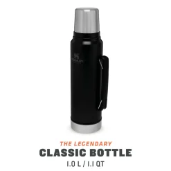 Karaca Stanley Legendary Classic Bottle 1,0 L Matte Black Matt Schwarz New