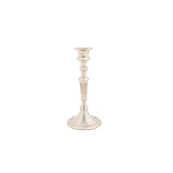Karaca Vıctorıa Kleiner Mehrfach-Kerzenhalter 20 cm Silber Sılber Online