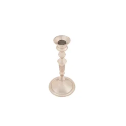 Karaca Vıctorıa Kleiner Mehrfach-Kerzenhalter 20 cm Silber Sılber Online