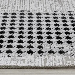 Karaca Viskose Premium Gänsefuß Muster Teppich 160x230cm Outlet
